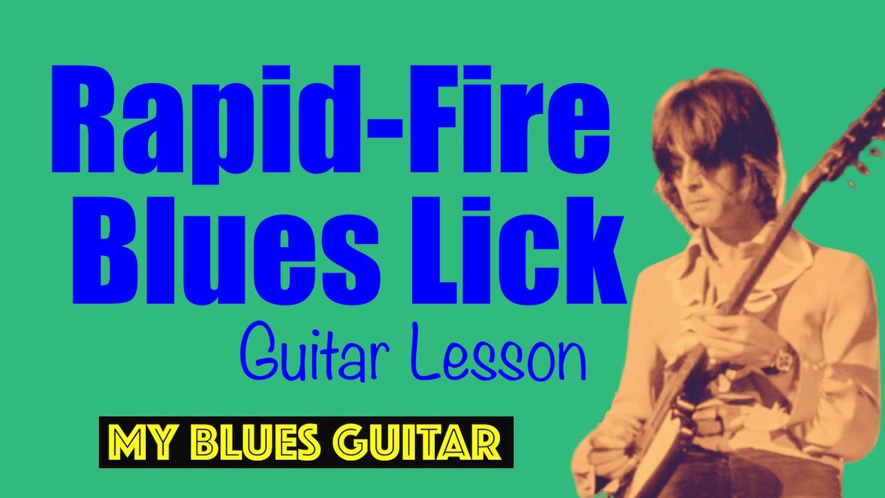 Eric Clapton Cream Fast Blues Lick Lesson