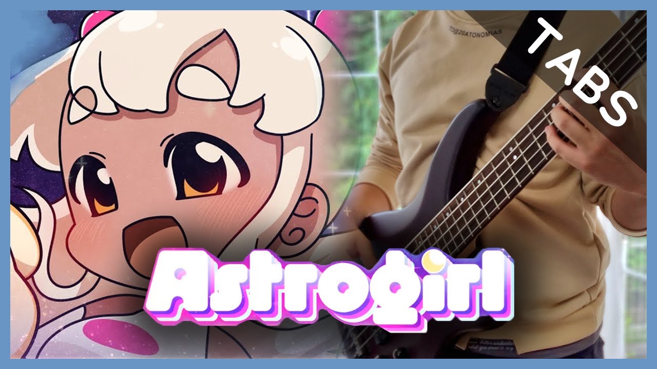 Astrogirl (Hololive EN - Tsukumo Sana) Bass Cover [Tabs]