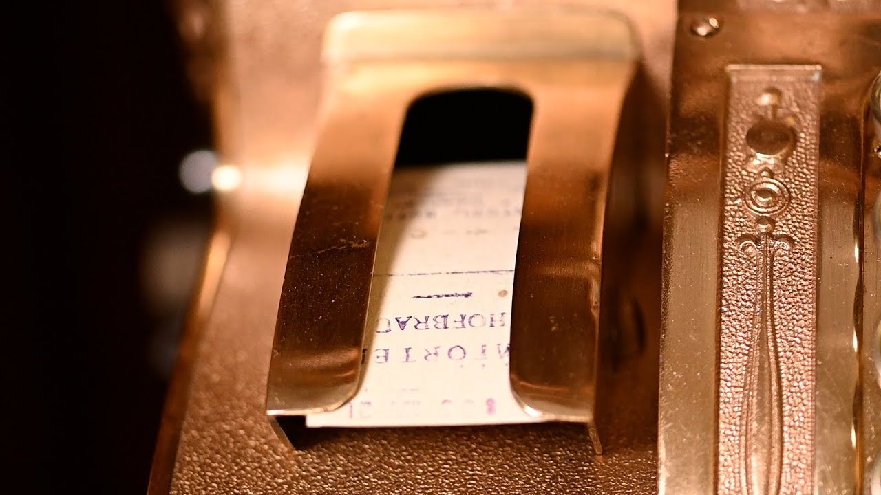 Receipt Printer Bonus - National Cash Register Restored - Receipt Printer in Action