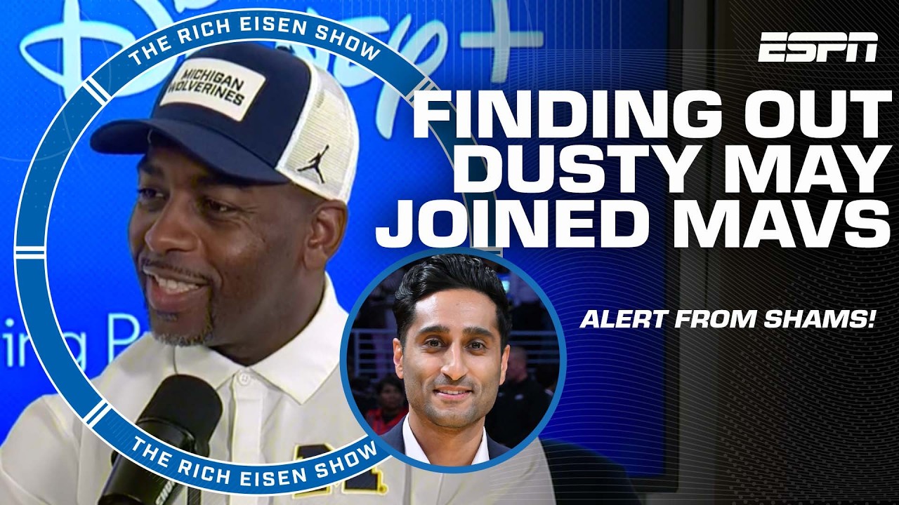 Mike Boynton Jr. says Shams is the reason he found out Dusty May joined the Mavs | Rich Eisen Show