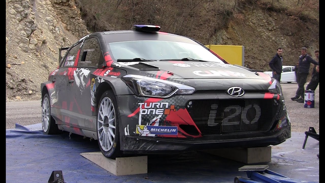 - TEST TOUR DE CORSE 2018 N.CIAMIN - HYUNDAI I20 R5 - CHECKPOINTRALLYE -