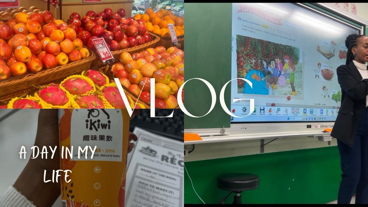 Daily vlog| Teaching in Taiwan| Eswatini Youtuber🇸🇿 #lifeintaiwan #roadto1ksubscribers