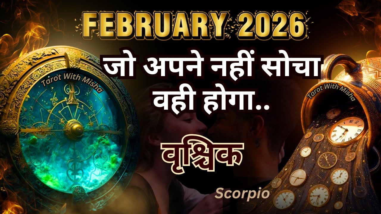 वृश्चिक♏ SCORPIO✨फरवरी 2026🔮अचानक बड़ा रहस्य खुलेगा | TAROT WITH MISHA TIMELESS HINDI MONTHLY TAROT