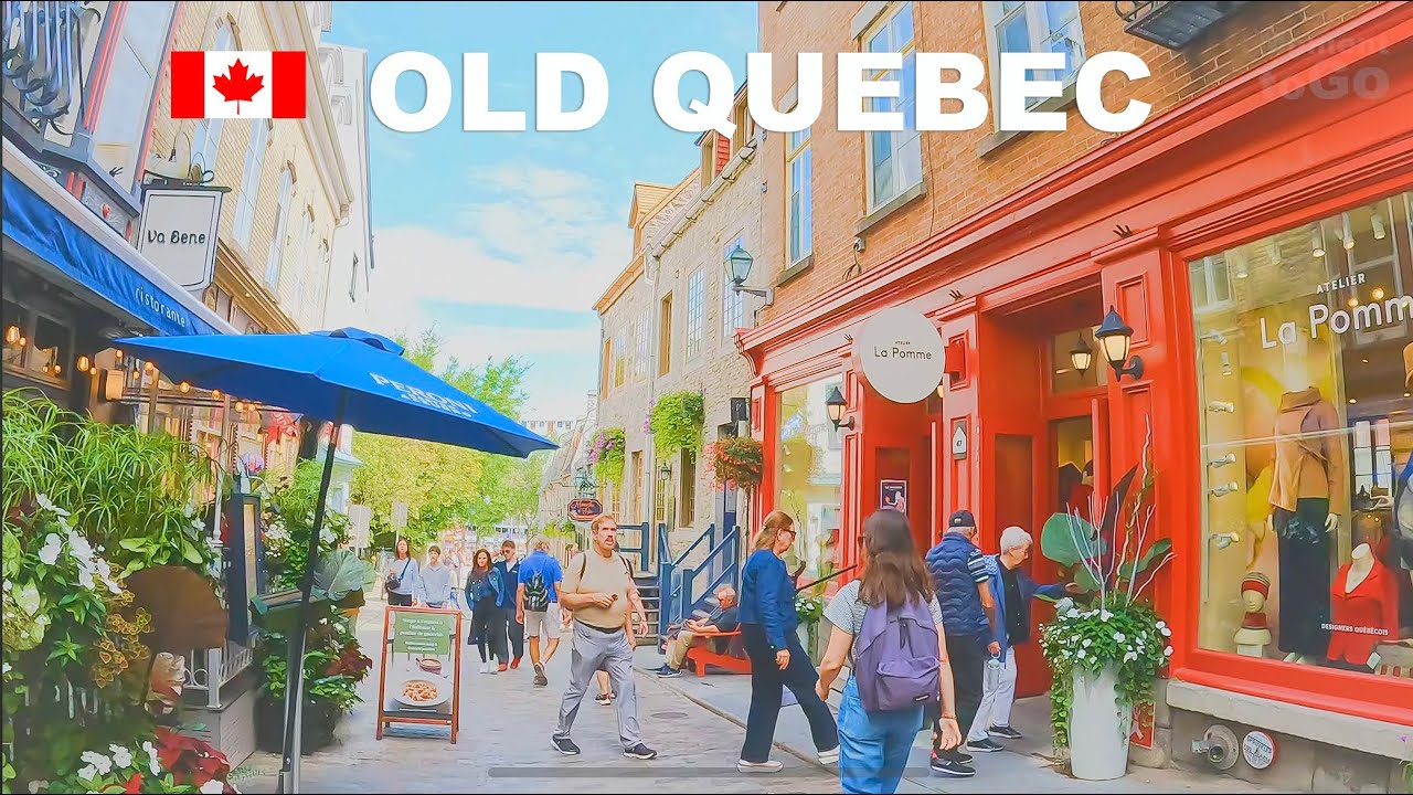 🇨🇦 Old Quebec Lower Town Quebec City | Basse-Ville | Quebec | Montreal | Canada | Canada Travel