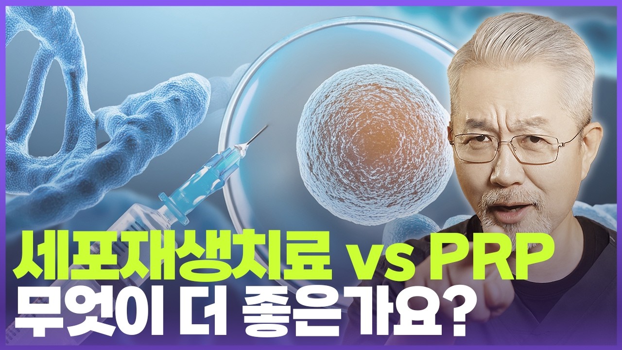 줄기 세포 치료와 PRP 주사의 차이점 : 미래 의료 기술 재생의학