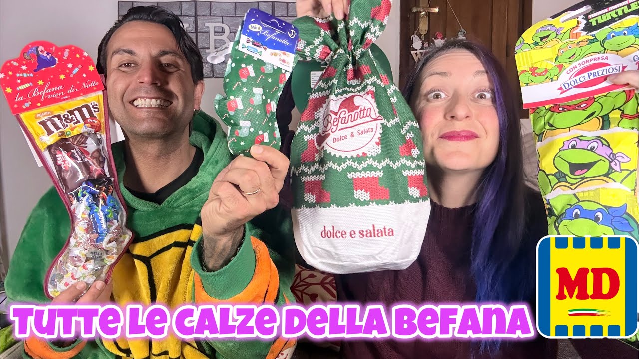 Tutte le CALZE DELLA BEFANA dell’MD