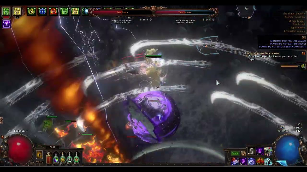 [Path of Exile 3.28]Poison Tornado of Elemental Turbulence Assassin— Uber Uber Elder