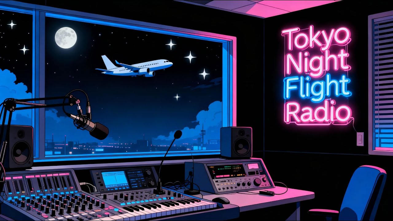 # 193 Tokyo Night Flight Radio | Lo-fi World Fusion Grooves | Cross-Cultural Soundscape
