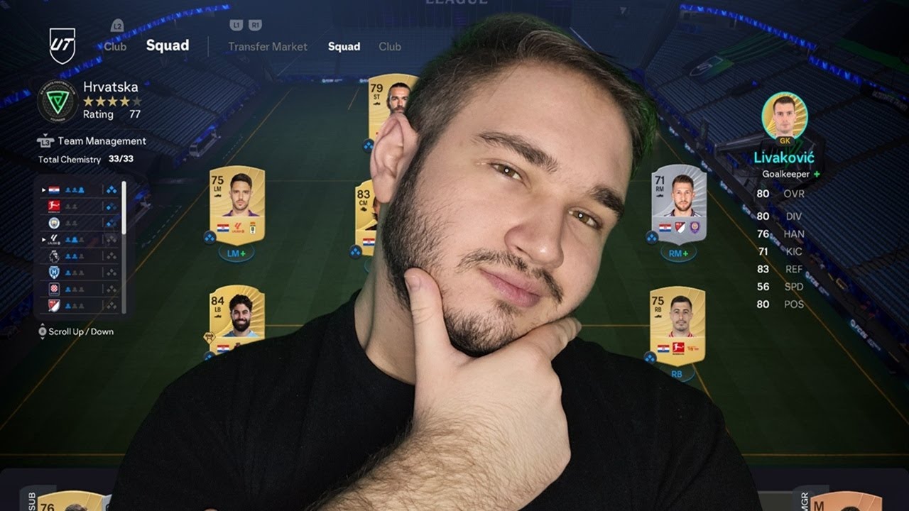 FC 26 Ultimate team *Sastavljam ekipu Hrvatske*