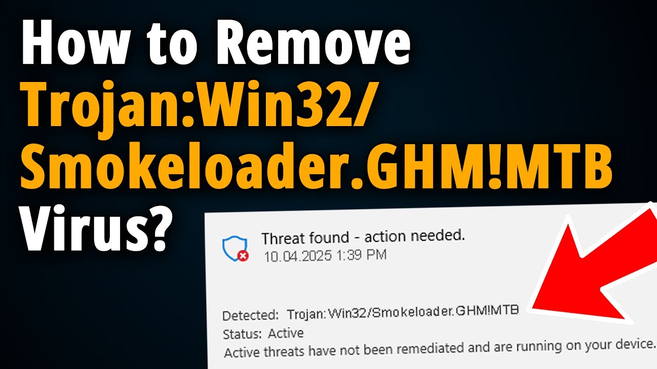 How To Remove Trojan:Win32/Smokeloader.GHM!MTB? [ Easy Tutorial ]