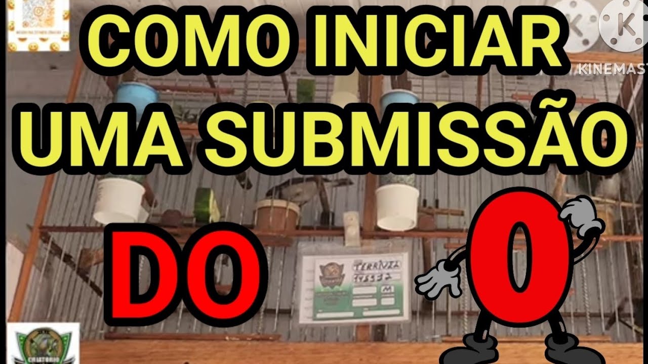 COMO INICIAR UMA SUBMISSÃO