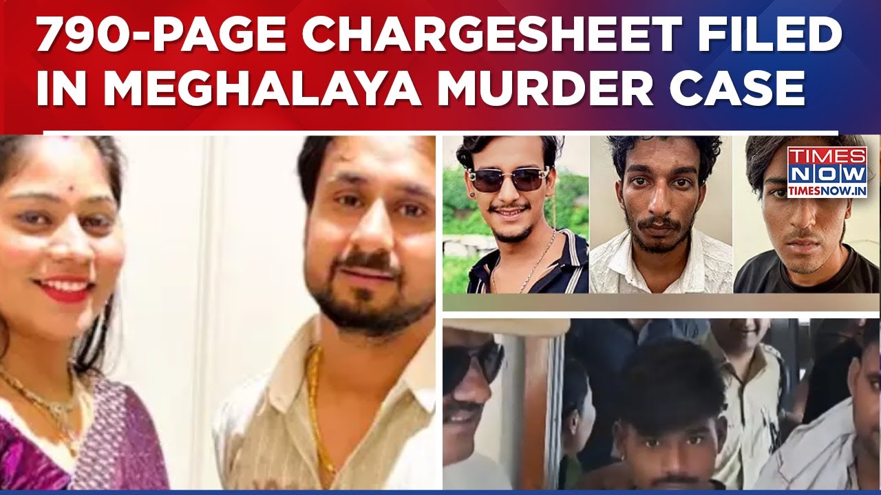 Meghalaya Honeymoon Murder Case: Police File 790-Page Chargesheet Against All 5 Accused