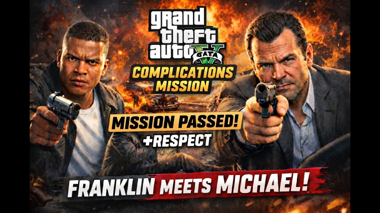 GTA V Complications Mission Passed + Respect | Epic Action Gameplay#kaifigaming #gta5 #gtav #games