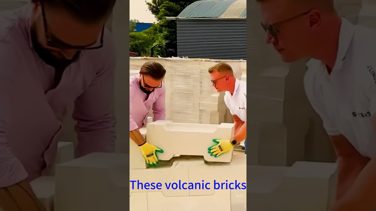 🧱🔒No cement? No problem! Build walls with interlocking bricks that snap together like LEGOs!