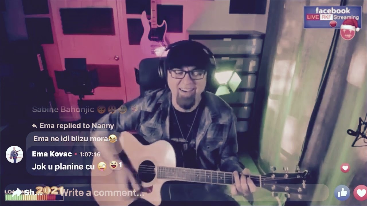 Novogodisnji FB LIVE stream / FIKRETA - RKF DeeDee Acoustic