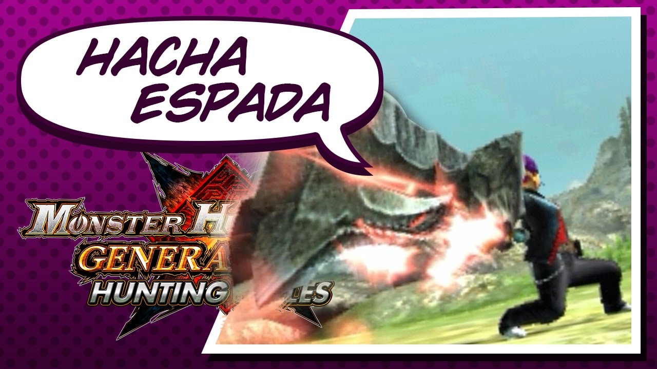 Tutorial de Hacha Espada para Monster Hunter Generations - Español