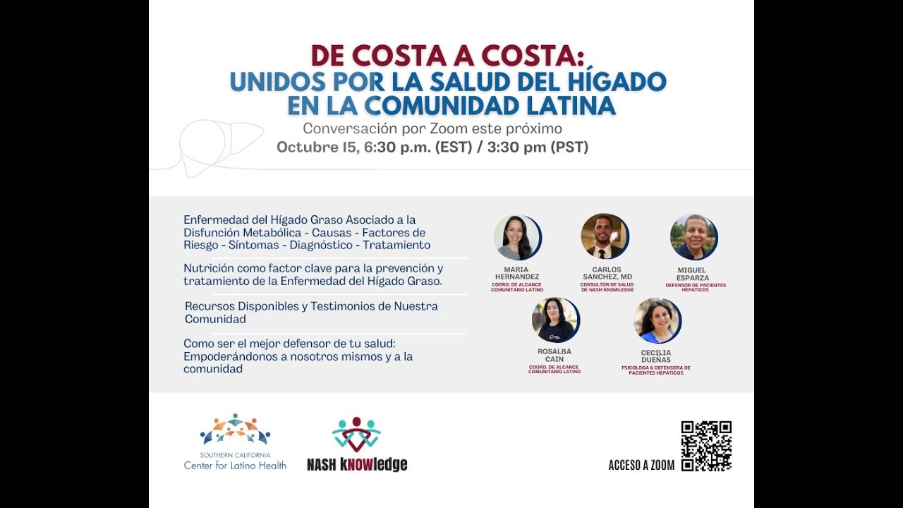 Webinar: Costa a Costa Unidos por la Salud del Higado 2024