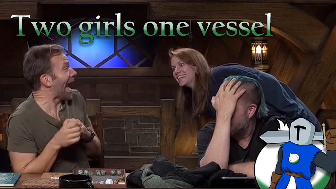 Two girls one vessel