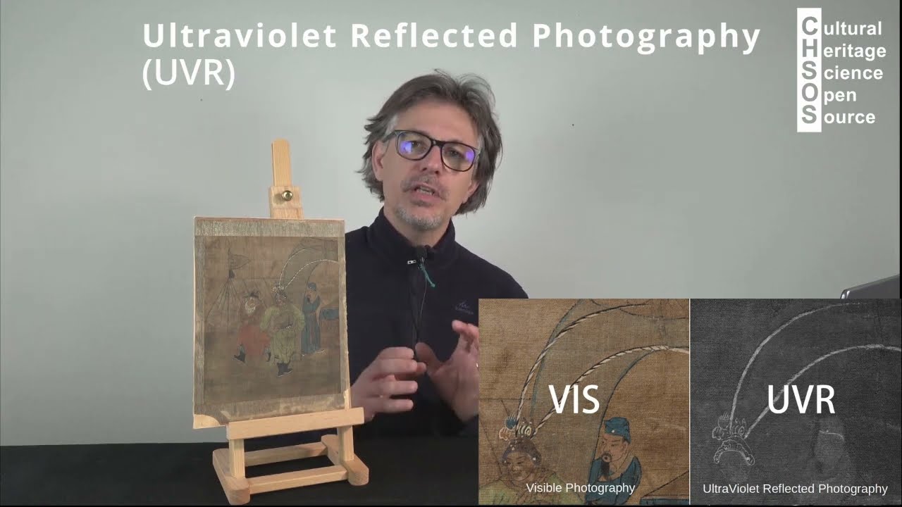Discover hidden details in your artwork with UVR photography!