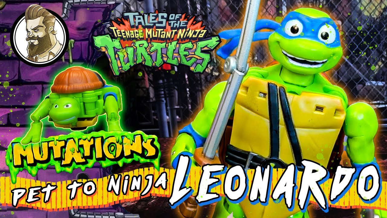 Ham-Man Reviews - Tales of the Teenage Mutant Ninja Turtles - MUTATIONS - Pet to Ninja LEONARDO