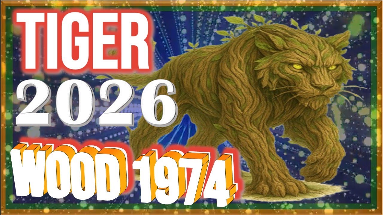 ✪ Гороскоп Тигра 2026 | Деревянный Тигр 1974 | 23 января 1974 г. — 10 февраля 1975 г.