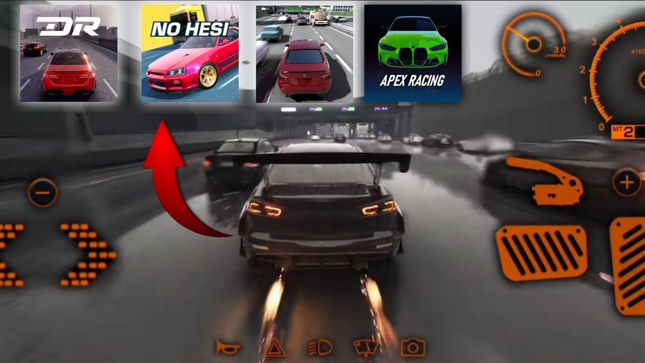 Топ-4 игры в стиле Assetto Corsa No Hesi для Android и iOS! 🤯