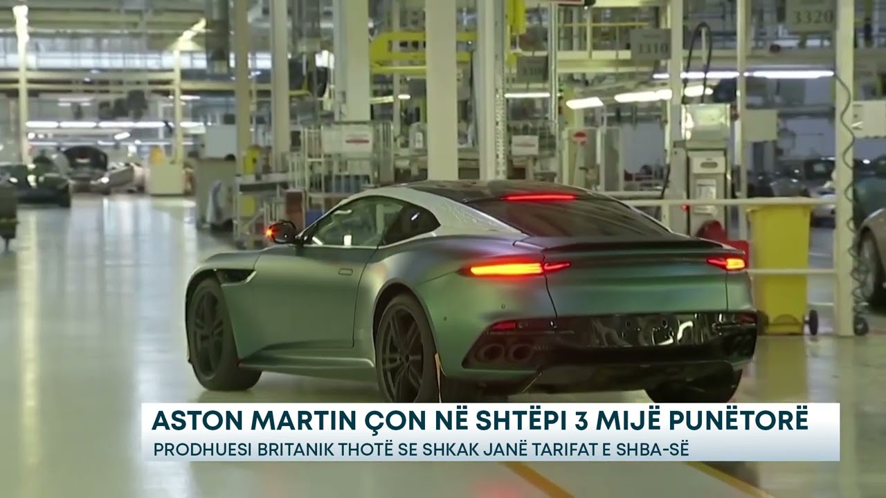 Aston Martin çon në shtëpi 3 mijë punëtorë - Prodhuesi britanik thotë se shkak janë tarifat e SHBA