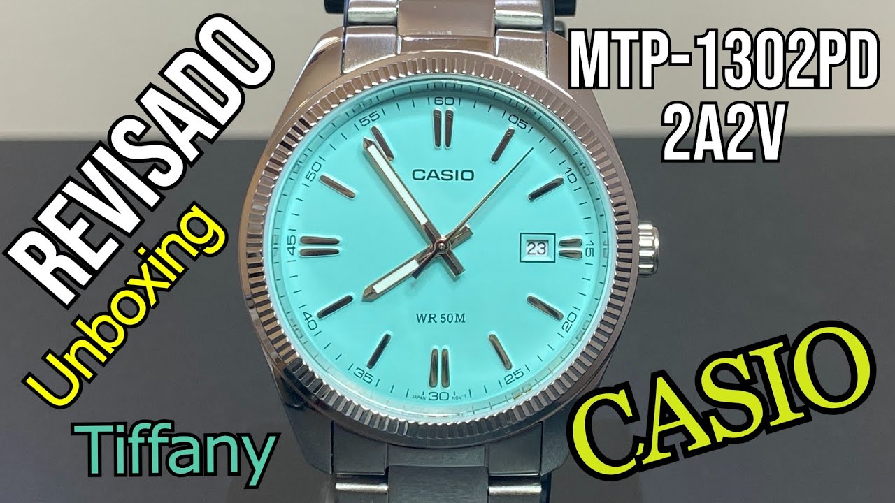 ¿Ya conoces al casio TIFFANY? ¿Tan bueno como parece? MTP-1302D-2A2V