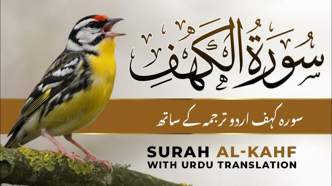Surah Al-Kahf | Full Tilawat with Urdu & Hindi Tarjuma | Emotional Recitation