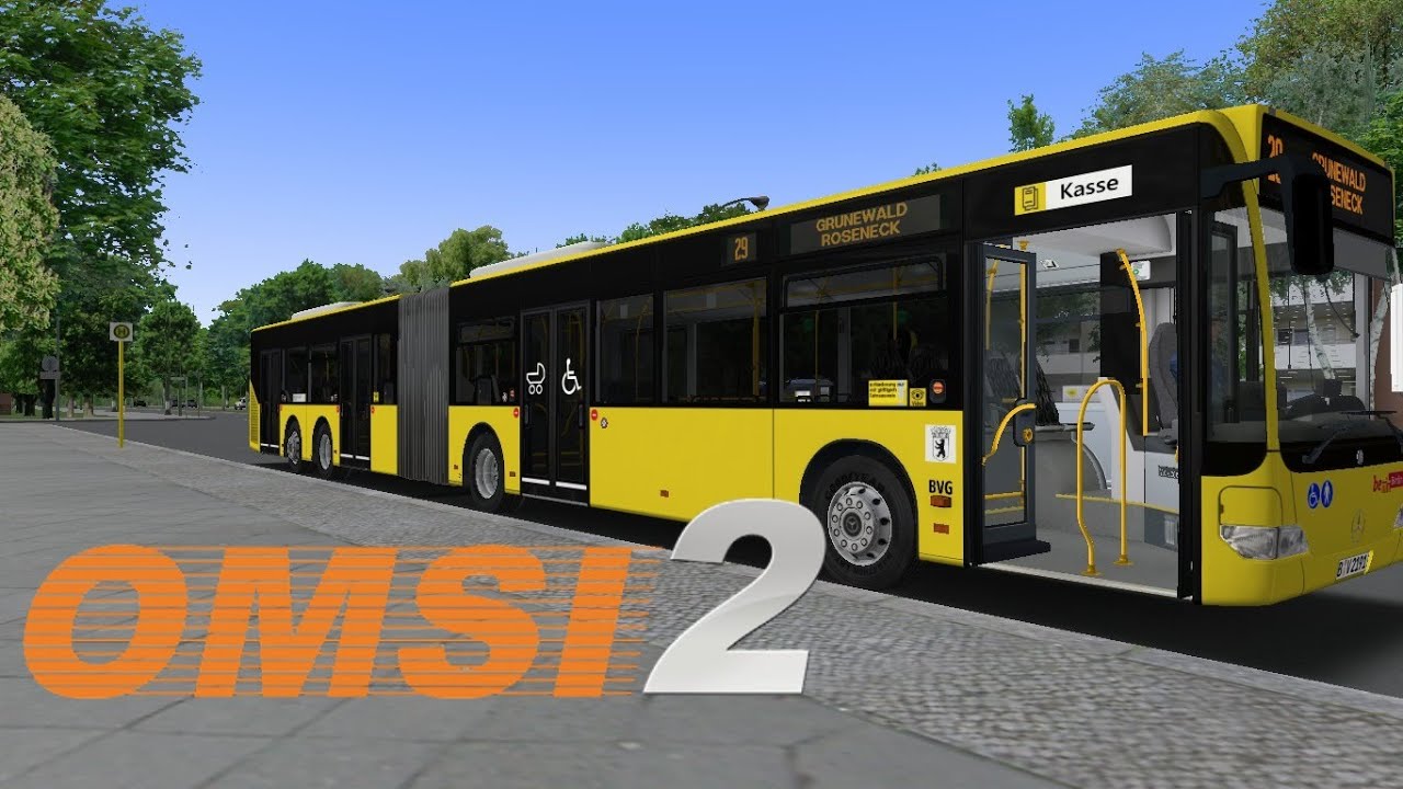 OMSI 2 Berlin X10 Line: M29 Mercedes Benz Citaro 4 tür 