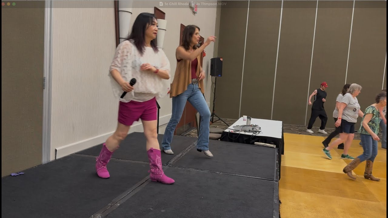 Chill by Rhoda Lai and Jo Thompson Szymanski @ 2025 Line Dance Marathon