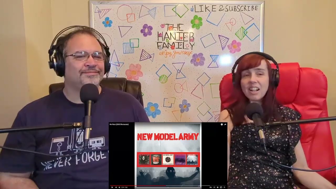 First Time! - New Model Army - No Rest Reaction