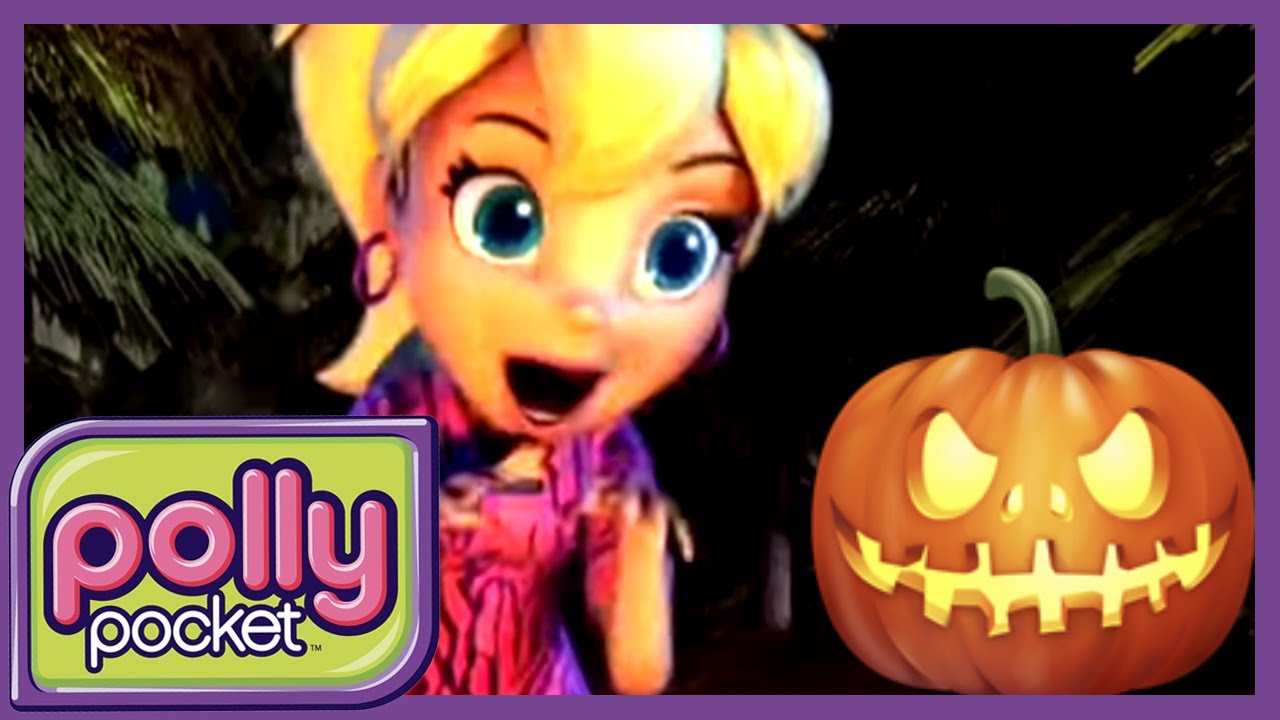 Polly Pocket em Português Brasil 💜 Contos assustadores 🎃 Dia das Bruxas 🌈 Desenhos animados