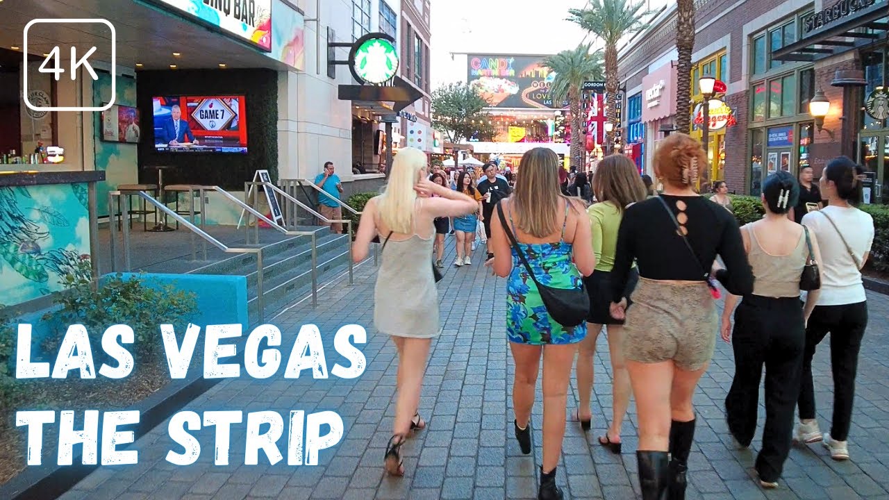 Experience Sin City Like Never Before: Las Vegas Strip Walk in 4K