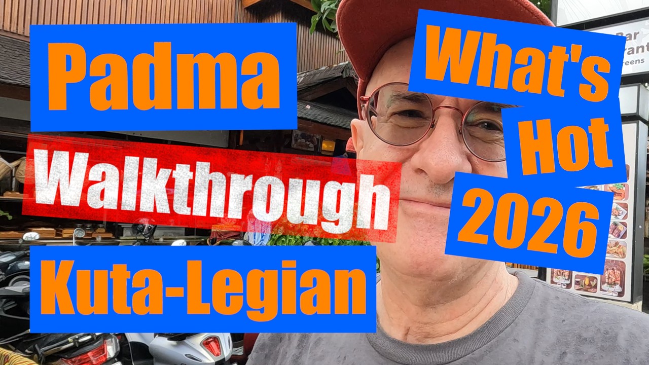Padma Walkabout: 2026 Best Food & Drink in Padma Legian 4K