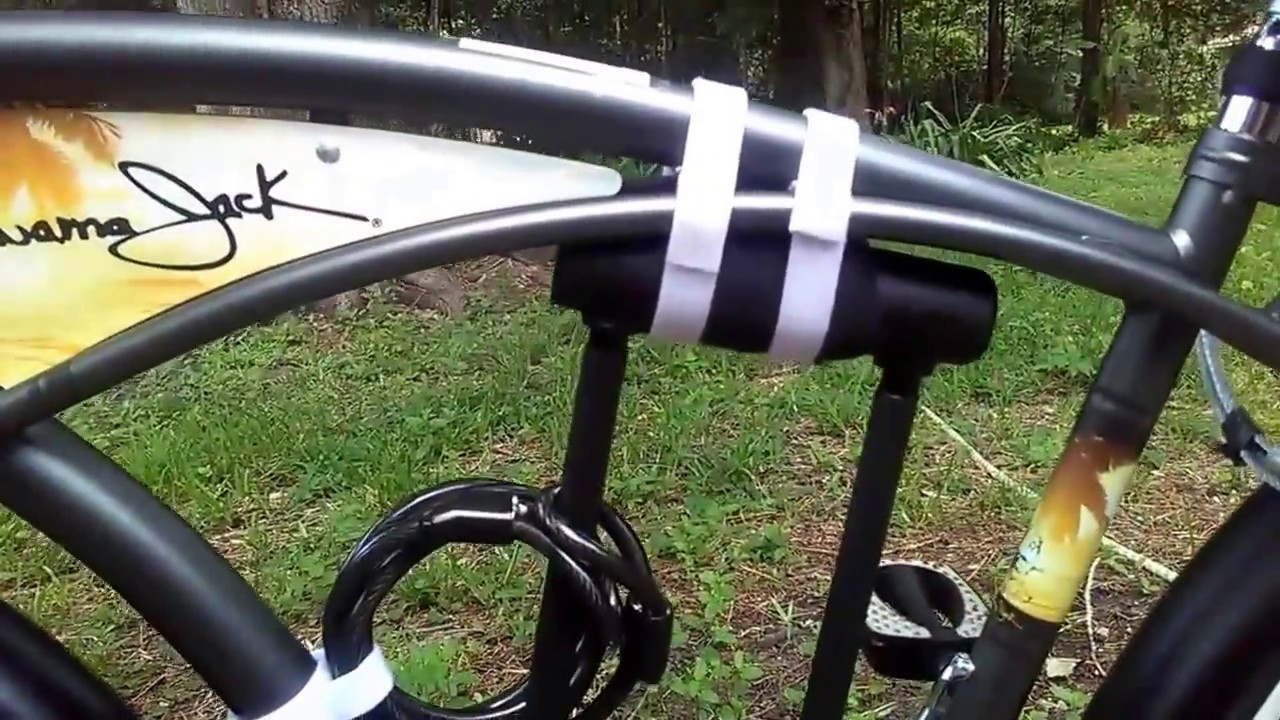 D I Y Mount for bicycle u lock