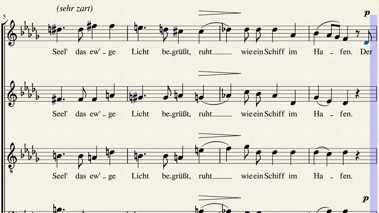 Einkehr by Hugo Wolf, Wien, 14. 4. 1881