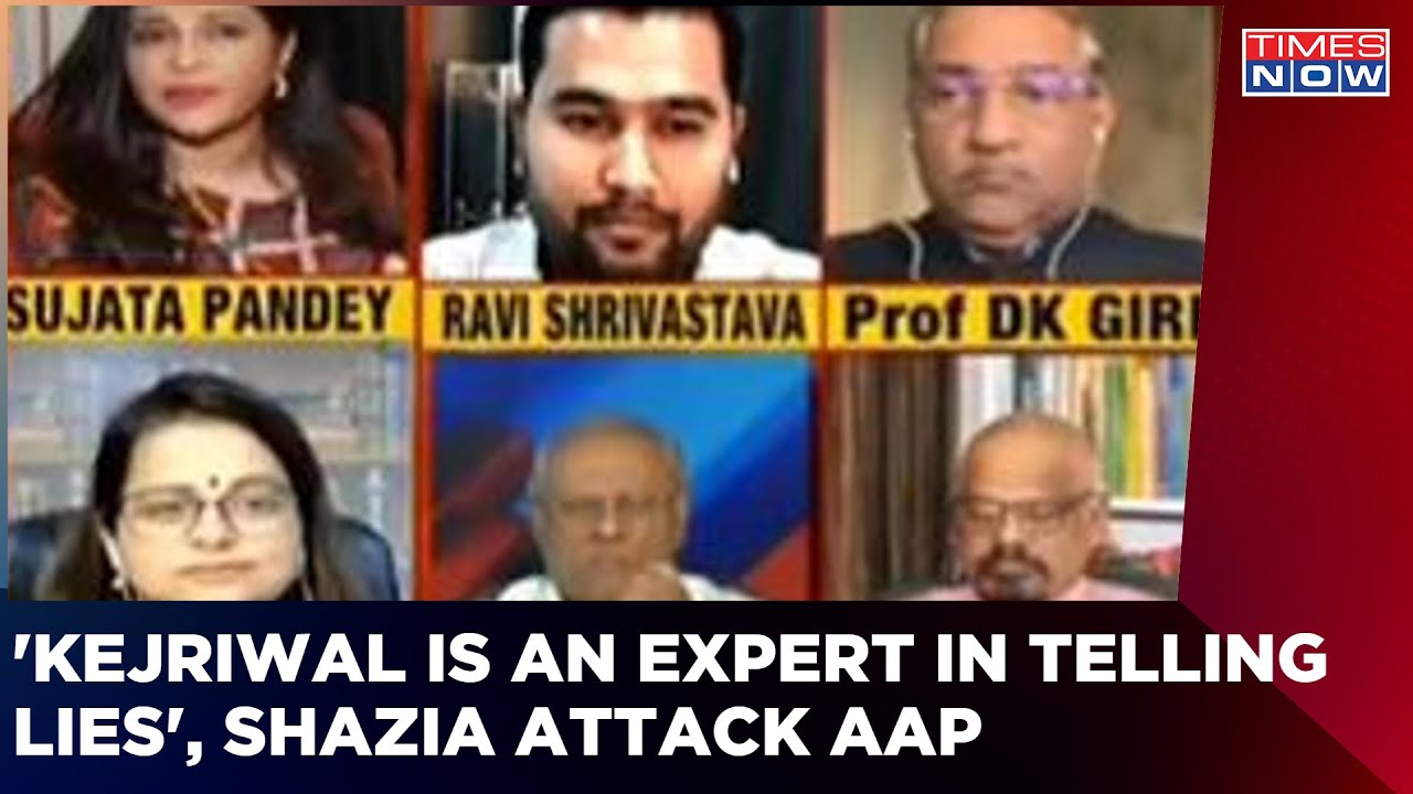 'kejriwal Is Expert In Telling Lies...', Shazia Ilmi Targets AAP As Yamuna Is Still Polluted