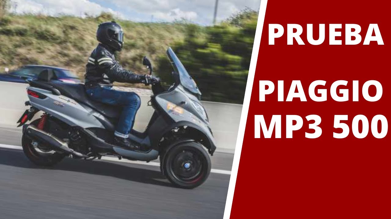 ✅ Prueba Piaggio MP3 500 HPE - Scooters 3 Ruedas