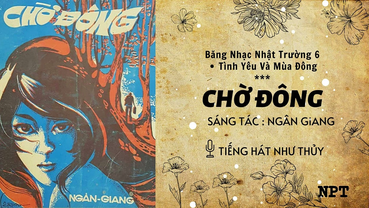 Chờ Đông - Như Thủy | Bản Thu Âm Đầu Tiên Hay Nhất Trước 1975