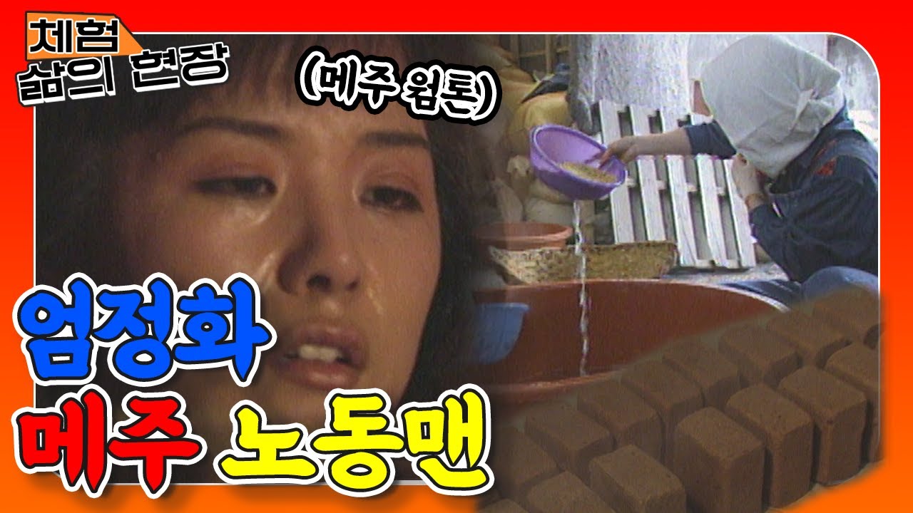 [체험 삶의 현장][노동맨 #25] 메주 만들러 간 엄정화🎤🔥