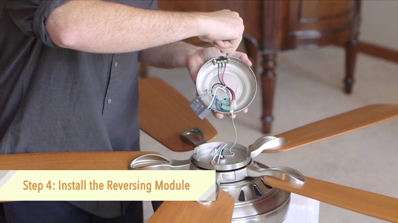 Installation of the Emerson SR600 or SR650 Ceiling Fan Remote Control and RCK55 Receiver