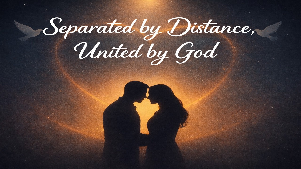 Separated by Distance, United by God (LYRICS) | Godly Love Song for Lovers