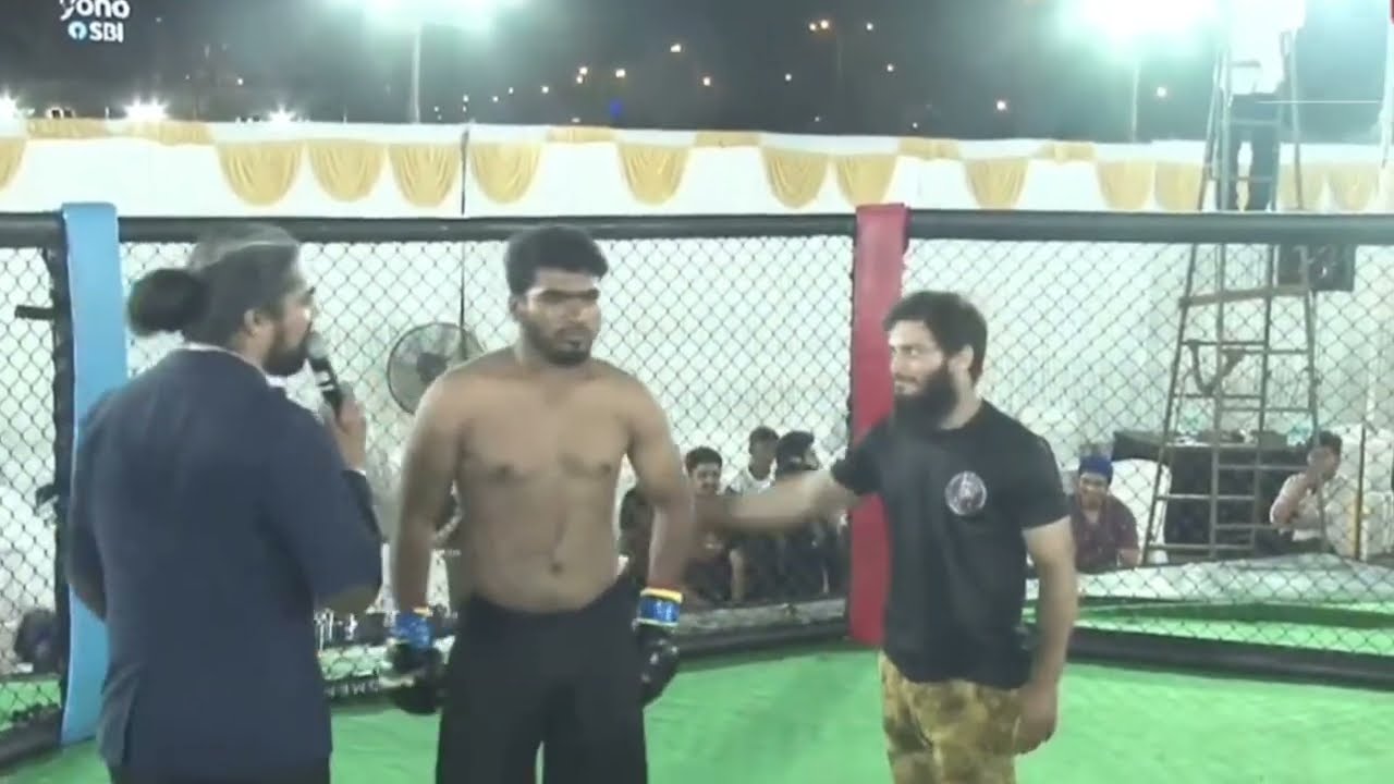 Indian fighter Zaid khan VS Ravi || Islam gymkhana near marin drive Mumbai ||