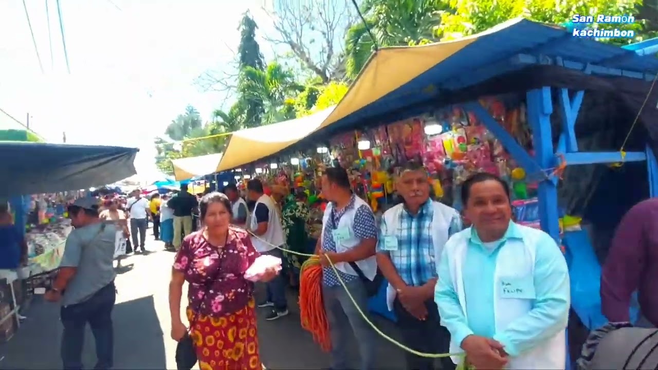 Bonito ambiente el Miércoles de Ceniza y Romeria distrito de San Ramón 👍 😄 