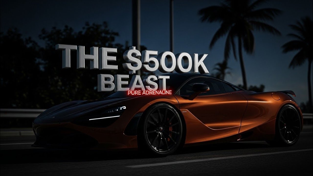McLaren 720S Night Drive POV | Insane Exhaust Sounds & Lights 4K