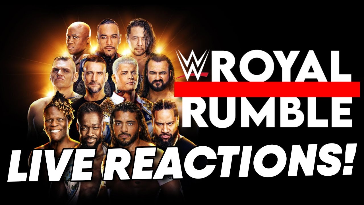 WWE Royal Rumble 2024 LIVE REACTIONS! | WrestleTalk