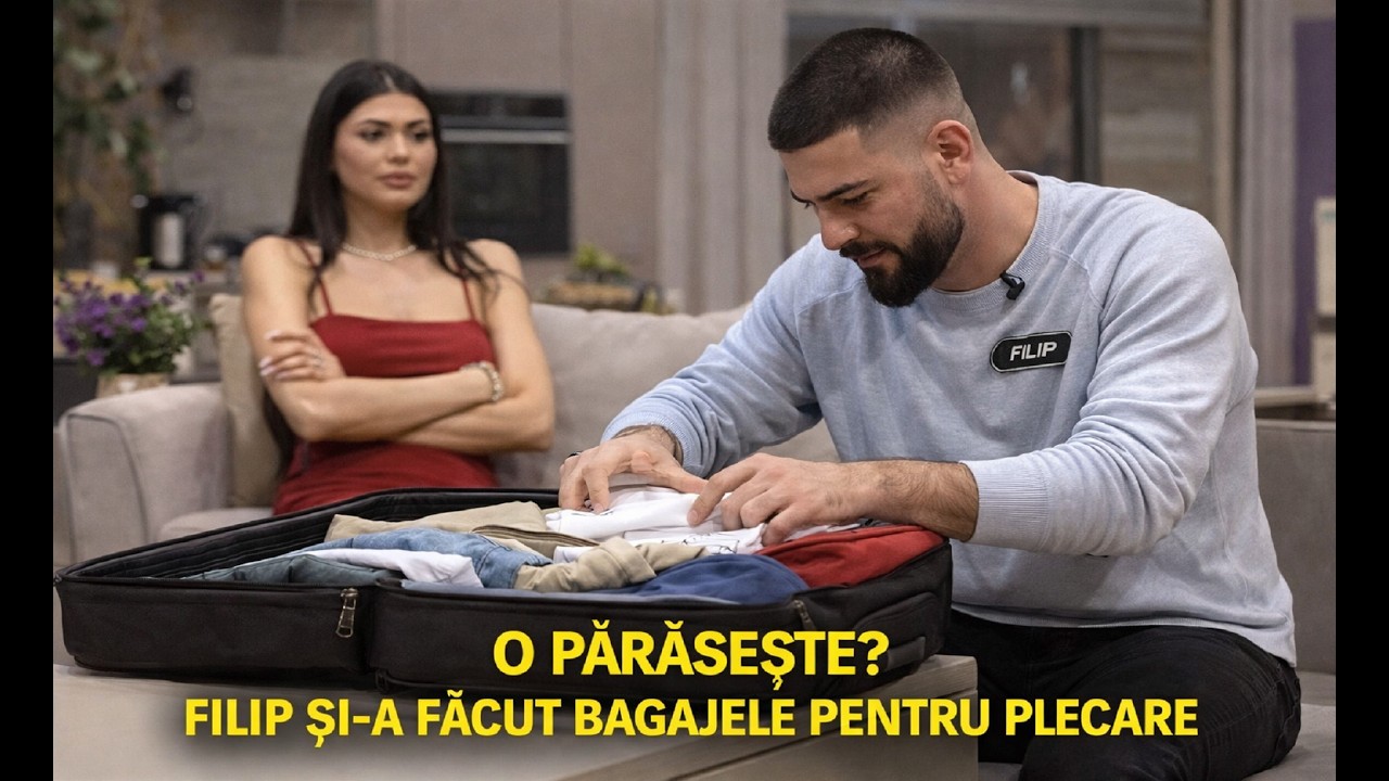 O părăsește Filip pe Lia, și-a făcut bagajele pentru plecare