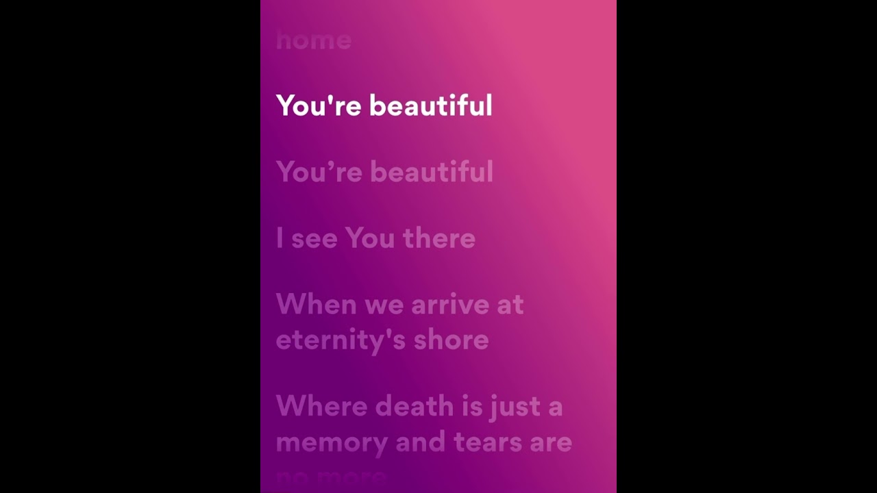 Beautiful w/ lyrics by Rescue
