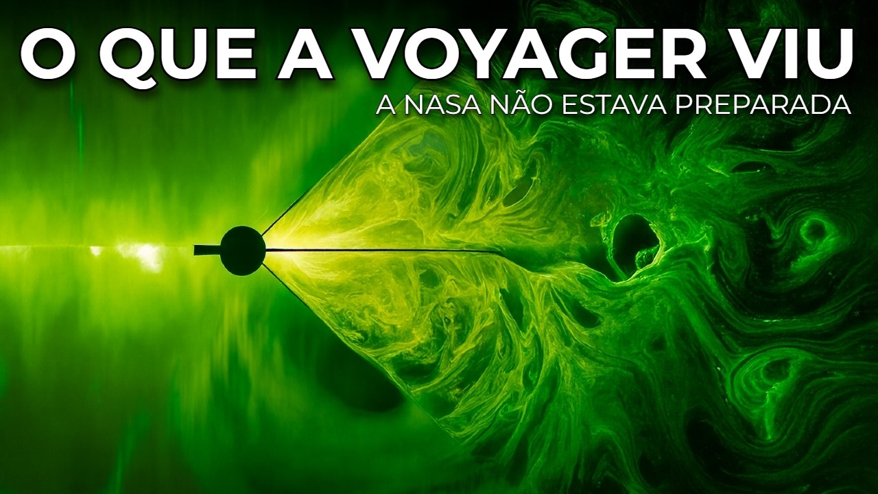 A Descoberta IMPOSSÍVEL da Voyager na Fronteira do Sistema Solar